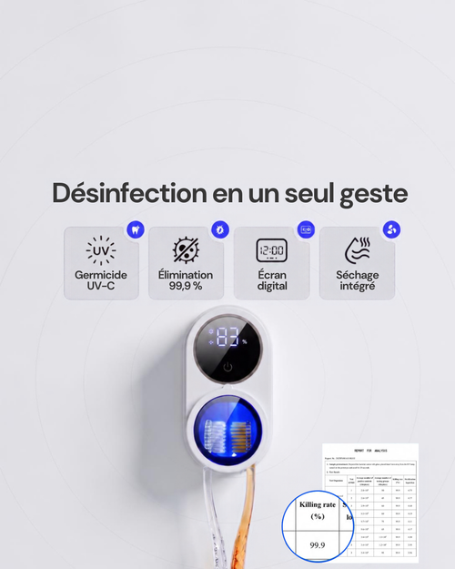 Stérilisateur UV, hygiène automatique